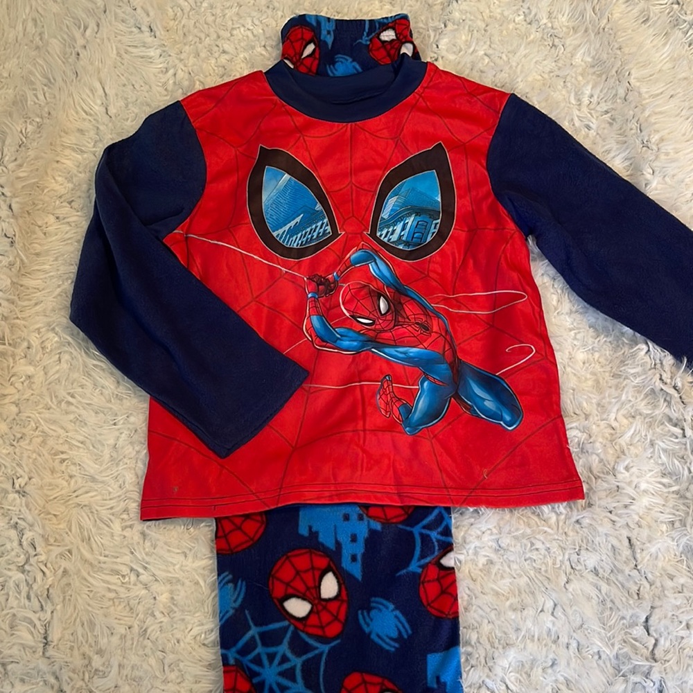 Boys spider man pj set